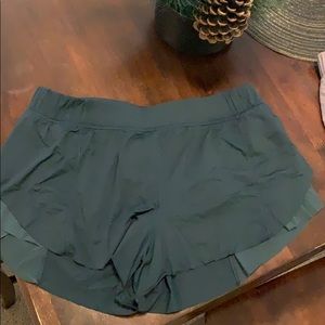 Blue lululemon shorts - home stretch short